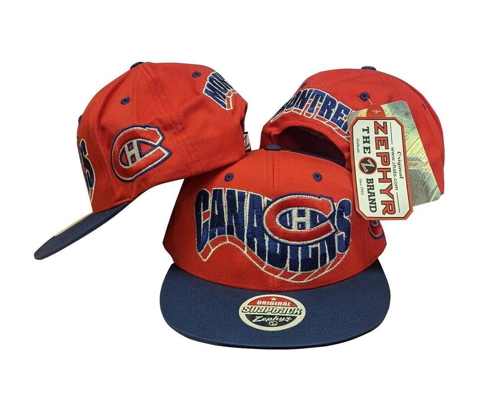 Zephyr Vintage Montreal Canadiens Wave Runner Snapback Hat